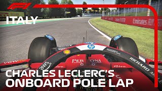 Leclercs Pole Lap  Q3 2024 İtalian Grand Prix  Asetto Corsa monza [upl. by Nois545]