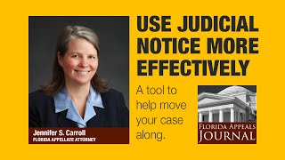 Judicial notice What it is and how to use it effectively [upl. by Aryk199]