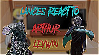 LANCE REACT TO ARTHUR LEYWIN  TBATE REACTION [upl. by Naahs5]