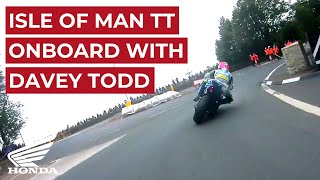 Isle of Man TT Onboard with Davey Todd [upl. by Anirrak706]