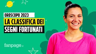 Oroscopo 2023 la classifica dei segni più fortunati [upl. by Hinkel286]