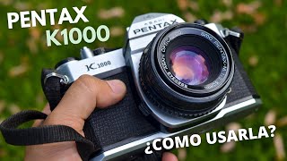 PENTAX K1000  Tutorial completo [upl. by Rekyr172]