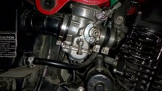 Pulsar 135LS Carburetor Overflow Feedback Video [upl. by Lettie]