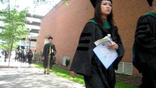 Glenn Pryor bagpipes 2009 Yale Medical School grads to Commencement [upl. by Narruc]