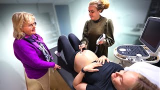 MET OMA OP CONTROLE amp ZWANGERSCHAPSCURSUS  baby vlog 9 [upl. by Oetam]