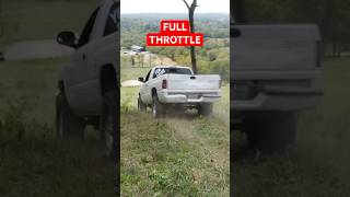 Full speed downhill race cleetusmcfarland ram truck funny [upl. by Oregolac]