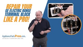 How To Replace A GE Electric Range Terminal Block [upl. by Siloam]