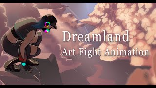 Dreamland Animated Art Fight Attack [upl. by Atikin217]