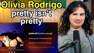 Vocal Coach Reacts to Olivia Rodrigo  pretty isnt pretty GUTS Reaction [upl. by Tfat]