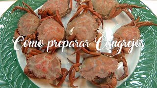 🦀 COCER CANGREJOS 🦀 Como preparar cangrejos 🦀 Cangrejos cocinados [upl. by Dena]