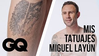 Miguel Layún explica el significado de sus tatuajes  Tattoo Tour  GQ México y Latinoamérica [upl. by Raskind159]