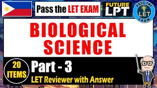 BIOLOGICAL SCIENCE QUIZ PART 3  LET REVIEWER WITH ANSWER [upl. by Alikam]