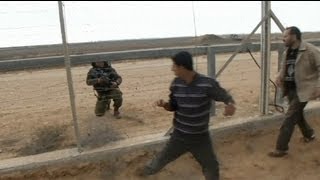 Israeli troops kill Palestinian on the Gaza border  euronews 🇬🇧 [upl. by Terryn]