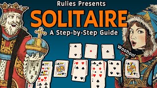 How to Play Solitaire stepbystep [upl. by Jerri491]