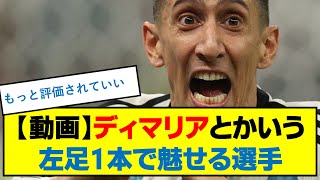 【動画】ディマリアとかいう左足1本で魅せる選手 [upl. by Bertold]