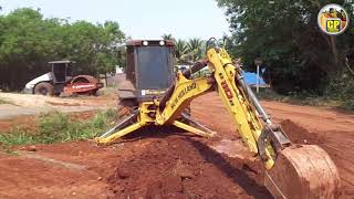 Aprendiz fazendo drenagemRetroescavadeirabackhoe B110B New Holland [upl. by Ybok555]