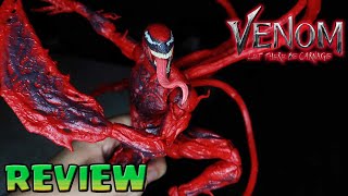 CARNAGE MARVEL LEGENDS HASBRO UNBOXING Y REVIEW TREMENDO FIGURON 😱🔥 [upl. by Enamart]