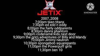 jetix schedule [upl. by Deden]