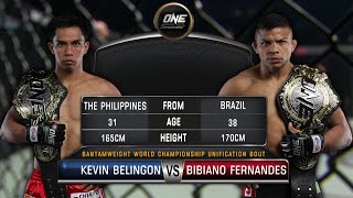 Kevin Belingon vs Bibiano Fernandes II  Full Fight Replay [upl. by Tanberg601]