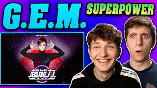 GEM 鄧紫棋  Superpower REACTION Official Music Video [upl. by Akkina756]