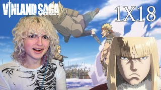 Thorfinn Vs Thorkell Vinland Saga Season 1 Episode 18 Reaction [upl. by Rakso]