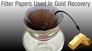 Filter Papers Used In Gold Recovery  What Types Of Filter Paper We Use [upl. by Lodovico]