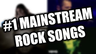 Every Billboard 1 Mainstream Rock Song 2010s [upl. by Ludewig759]