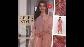 Celeb Inspired Styles from anokherang diwali onlineshopping festivevibes karwachauthvibes [upl. by Iramat]