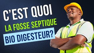 Protegez votre environnement optez pour la fosse septique bio digesteur [upl. by Olnek]