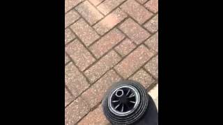 Quick release wheels on a wheelie bin [upl. by Ydne46]