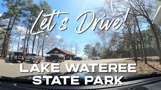 Lets Drive Lake Wateree State Park Winnsboro South Carolina RealTime Driving [upl. by Mellette624]