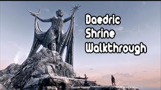 Skyrim  Volendrung Malacaths Daedric Shrine [upl. by Yeroc791]