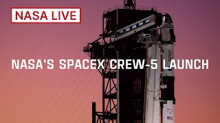 NASAs SpaceX Crew5 Mission Launches to the Space Station Official NASA Broadcast [upl. by Zirkle]