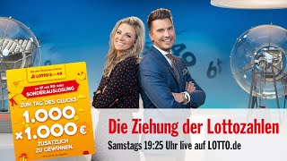 Live  Die Ziehung der Lottozahlen am 20032021 [upl. by Sarena551]