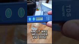 Tap Water vs Generic Filter Jug vs ZeroWater Customer TDS Comparison [upl. by Ahseka300]