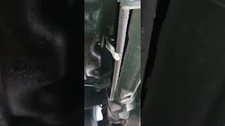 Oil leak XJR X308 [upl. by Airdnat681]