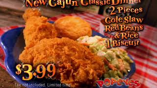 Popeyes Chicken amp Biscuits TV Commercial Historical 19972003 [upl. by Ajnos]