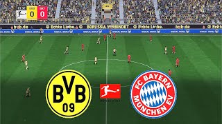 BORUSSIA DORTMUND vs BAYERN MUNICH  BUNDESLIGA 202425 [upl. by Rabelais787]