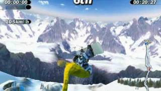 Supreme Snowboarding Boarder Zone PC Game  My very best tricks [upl. by Ahseiat]