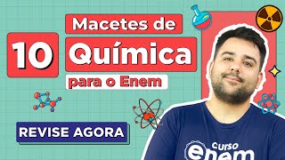 10 DICAS DE QUÍMICA PARA O ENEM macetes para resolver questões de ciências da natureza [upl. by Kinzer]