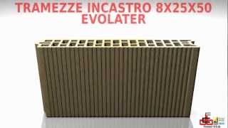 Fornaci DCB SpA  Tramezze incastro Evolater [upl. by Evy752]