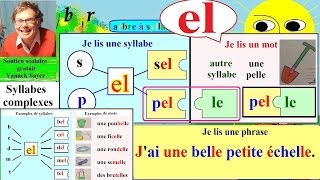 Apprentissage de la lecture Maternelle CP en Français  el 48 [upl. by Roeser]