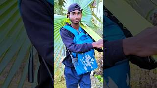 তাল গাছের ডাল দিয়ে বাড়ি তৈরি করলাম 🏡  minivlog vlog [upl. by Miche]