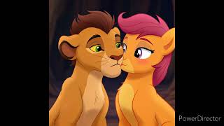 kovu x scootaloo original love song quotheart of the savannahquot [upl. by Olfe]