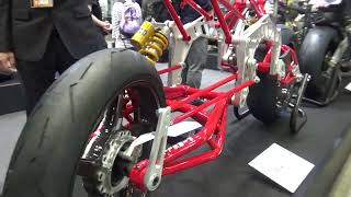 bimota TESI3D TESI H2 テージのスケルトンモデル 操舵がよく分かる｜東京モーターサイクルショー2023 [upl. by Nevil565]