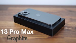 iPhone 13 Pro Max Unboxing  Set Up [upl. by Airdnaed]