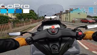 yamaha tricity 300  180 deg rearview test [upl. by Ecirtemed]