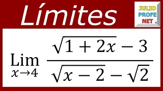 Límites algebraicos  Ej 15 [upl. by Malamud]