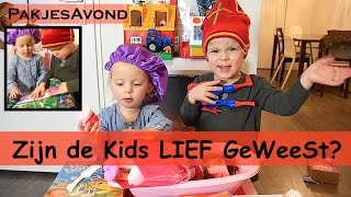 MEGA PAKJESAVOND 2016  Bellinga SINTERKLAAS Vlog [upl. by Ylak]