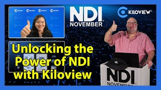 Elevating Video Production  Unlocking the Power of NDI with Kiloview [upl. by Amahs381]